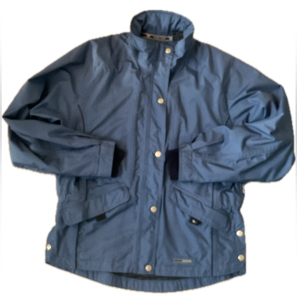 ***Sunice ***Women’s Golf Windbreaker Blue Checked Jacket